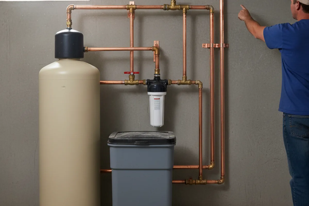 Whole-house water treatment system installed in Elkton